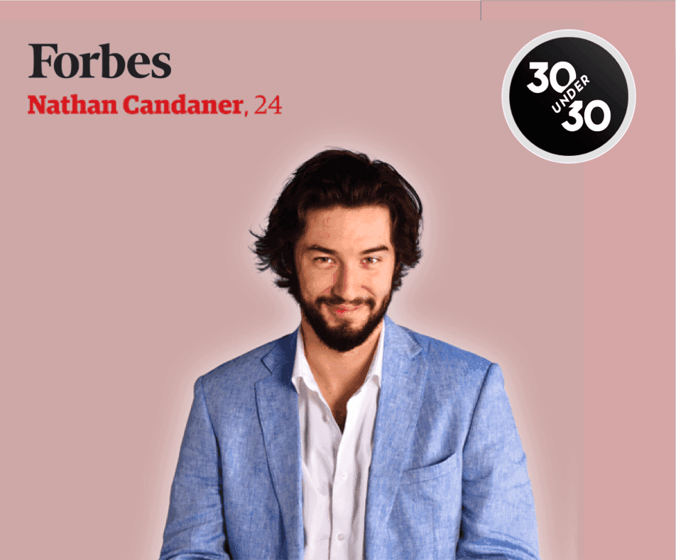 JobzMall CEO Nathan Candaner honored Forbes '30 under 30'